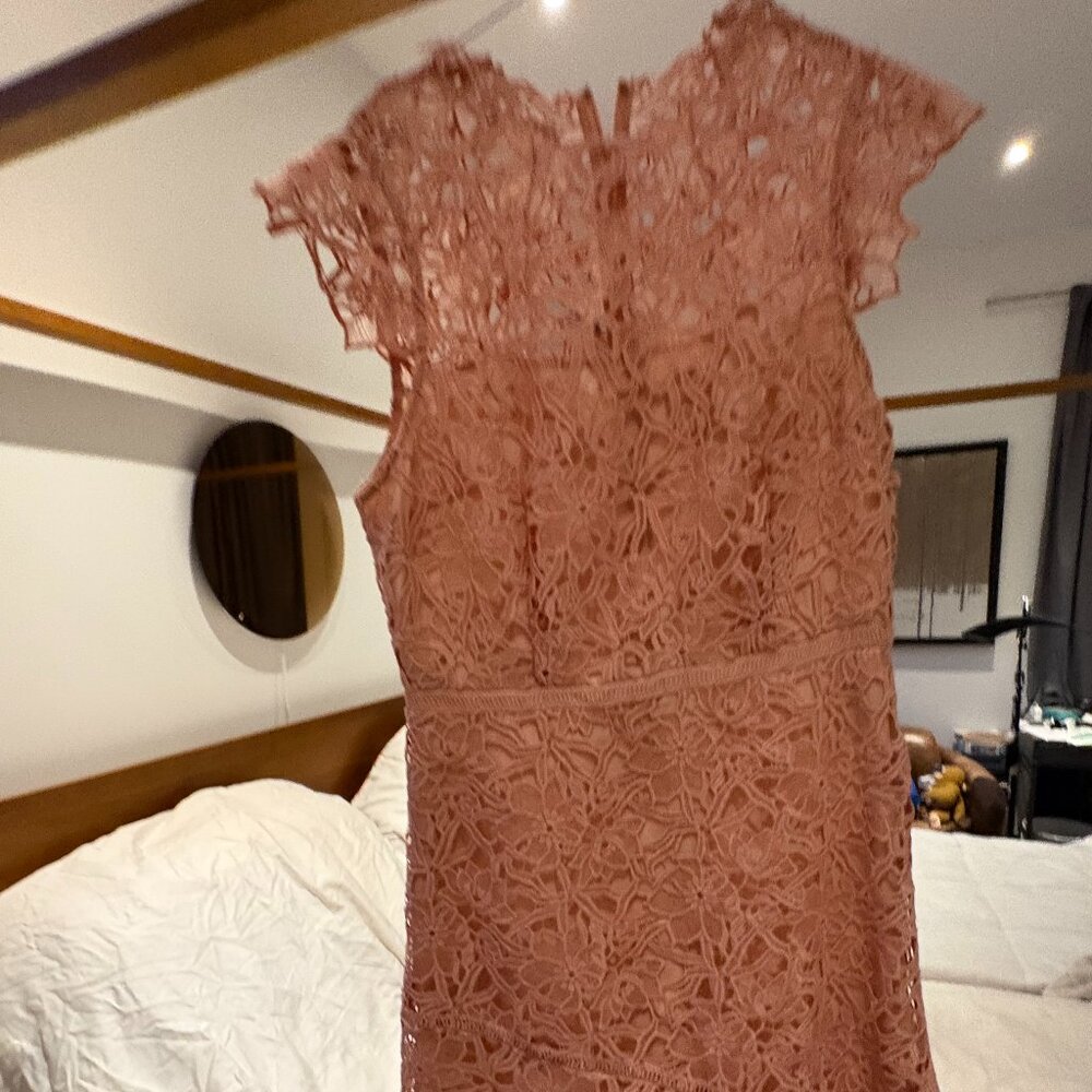 Reiss lace Midi dress